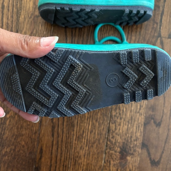 Cat & Jack toddler Aqua mermaid Rain Boots size 8 - Picture 7 of 8